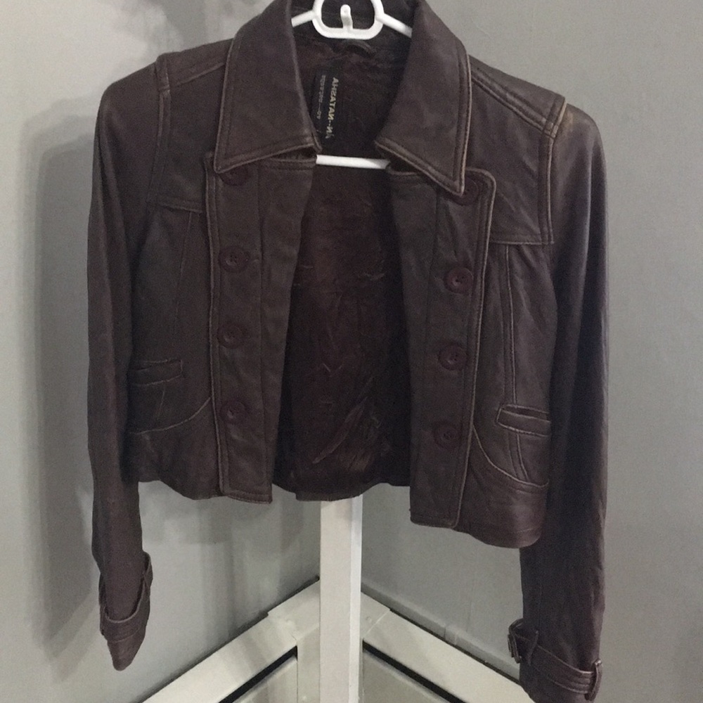 Leather jacket